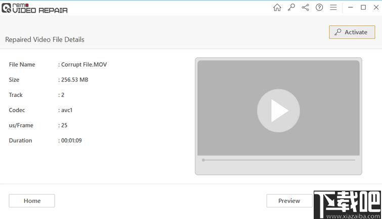 Remo Video Repair下载,视频修复,修复软件