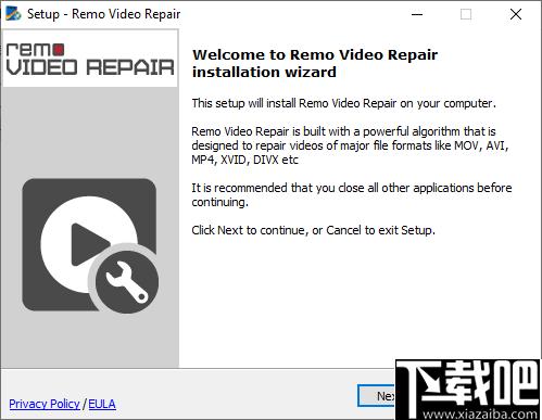 Remo Video Repair下载,视频修复,修复软件